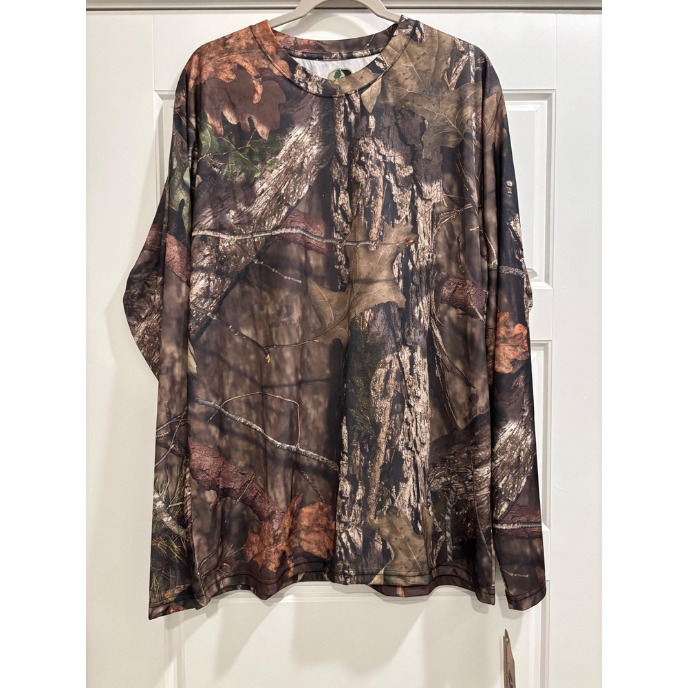 Mossy Oak Break-Up Country Camo Long Sleeve Performance Shirt XL Hunting Tee